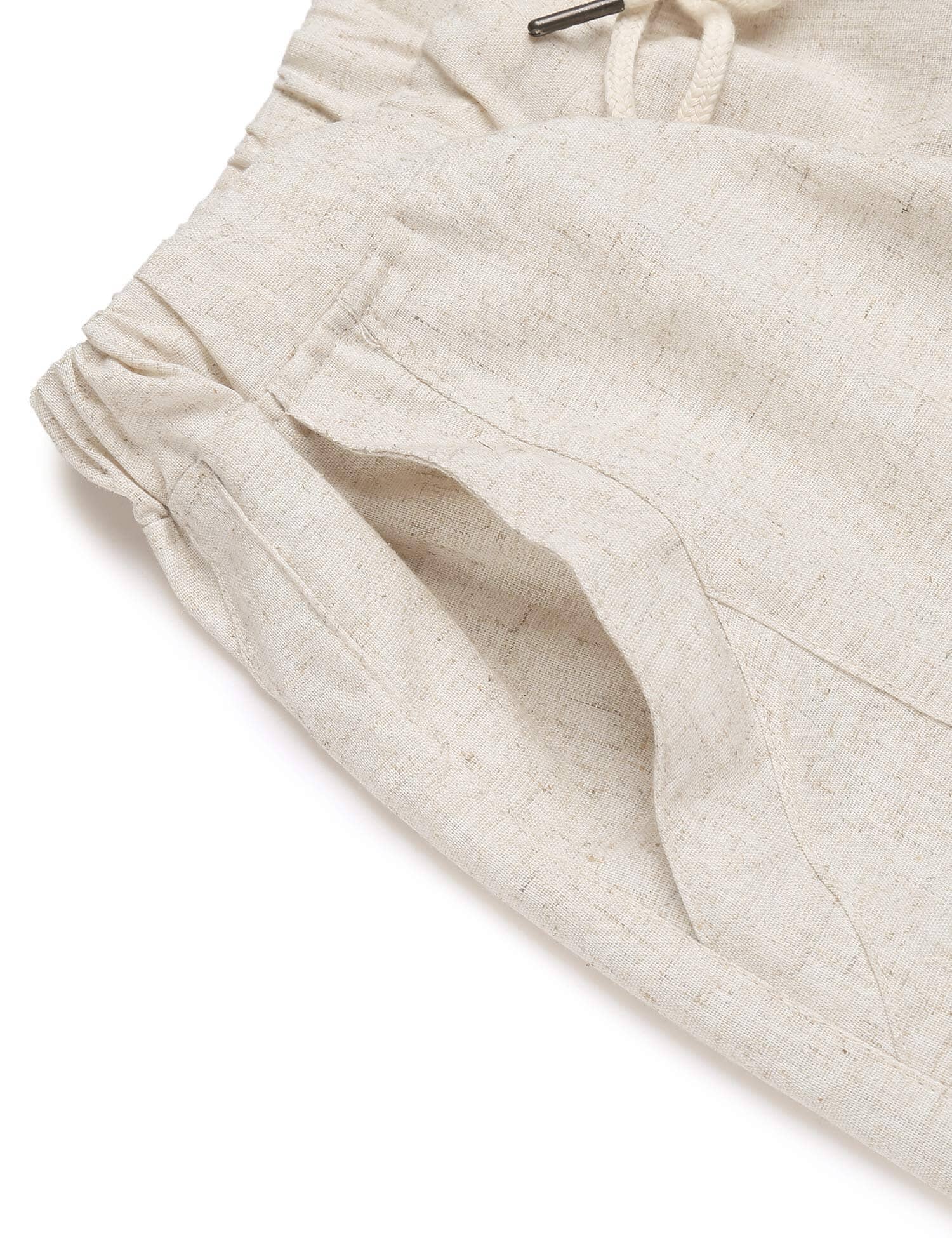 Coofandy Linen Style Beach Pants (US Only) Pants coofandy 