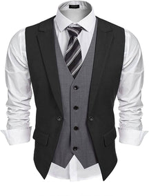 Coofandy Formal Fashion Vest (US Only) Vest coofandy 