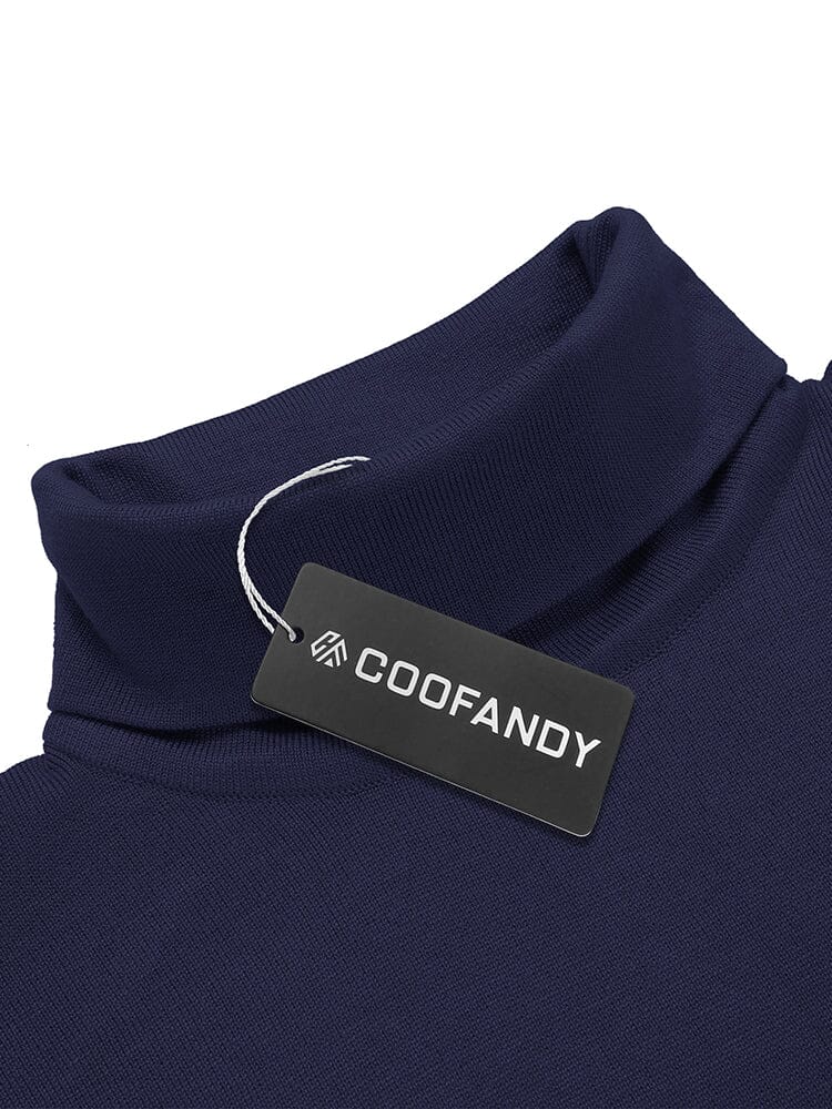 Basic Slim Fit Turtleneck Sweater (US Only) Sweater coofandy
