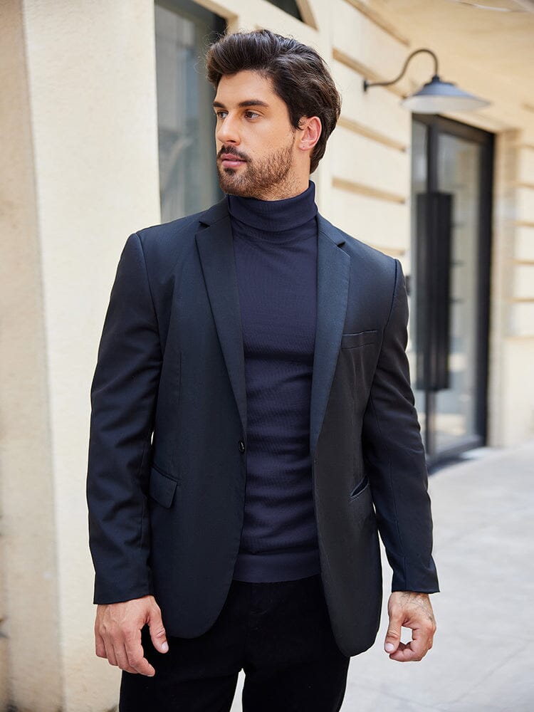 Basic Slim Fit Turtleneck Sweater (US Only) Sweater coofandy