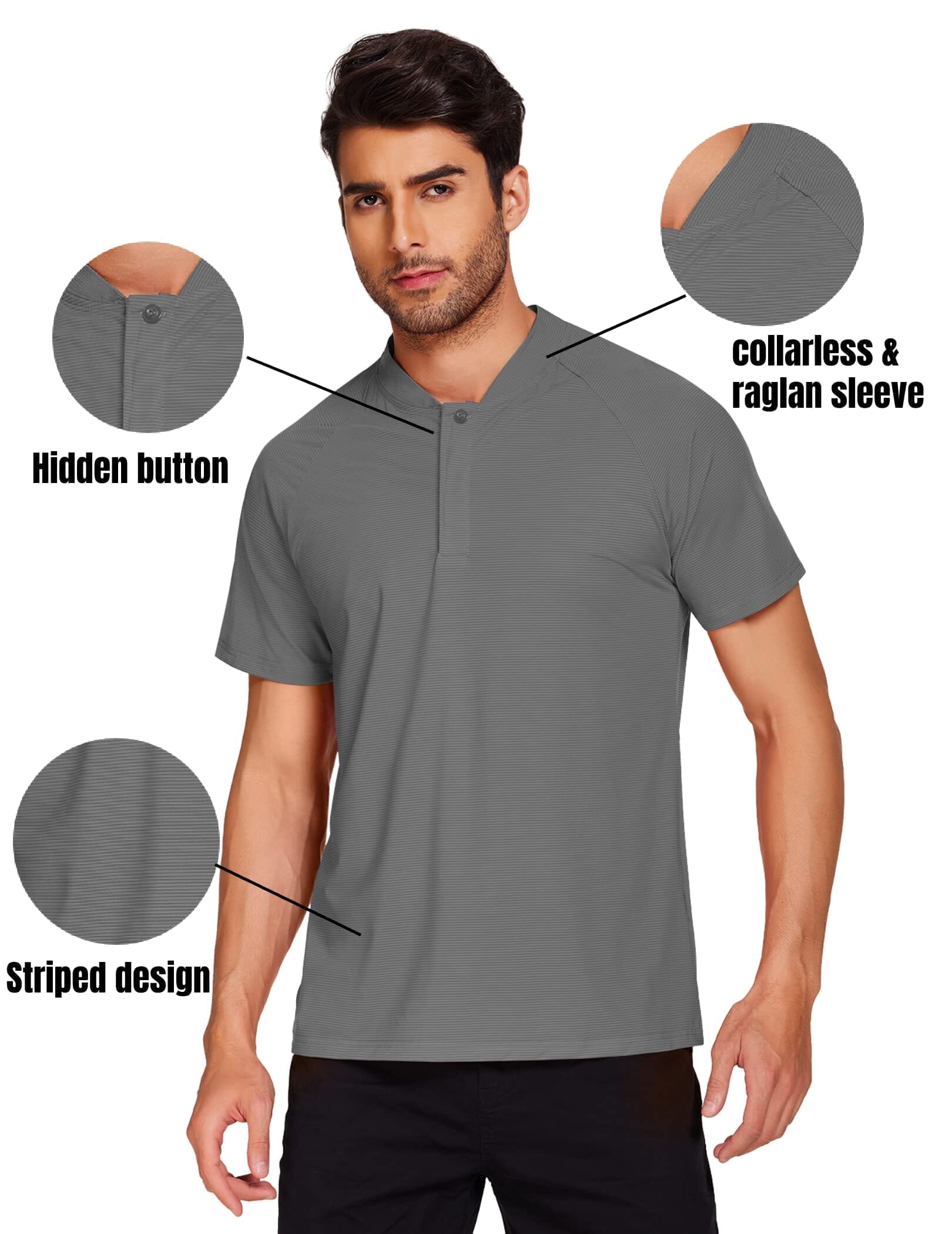 Coofandy Quick Dry Golf T-Shirts (US Only) T-Shirt coofandy 