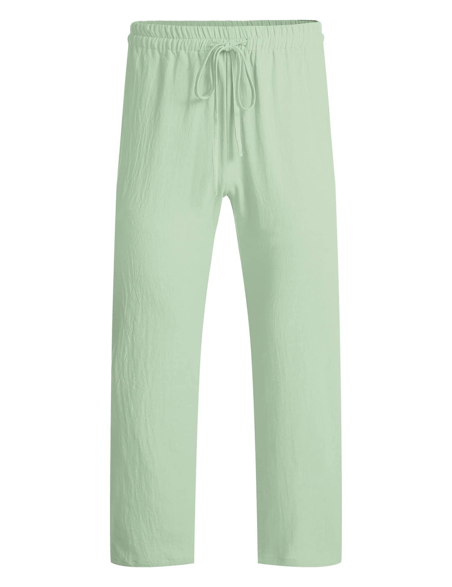 Coofandy Linen Style Beach Yoga Trousers (US Only) Pants coofandy 
