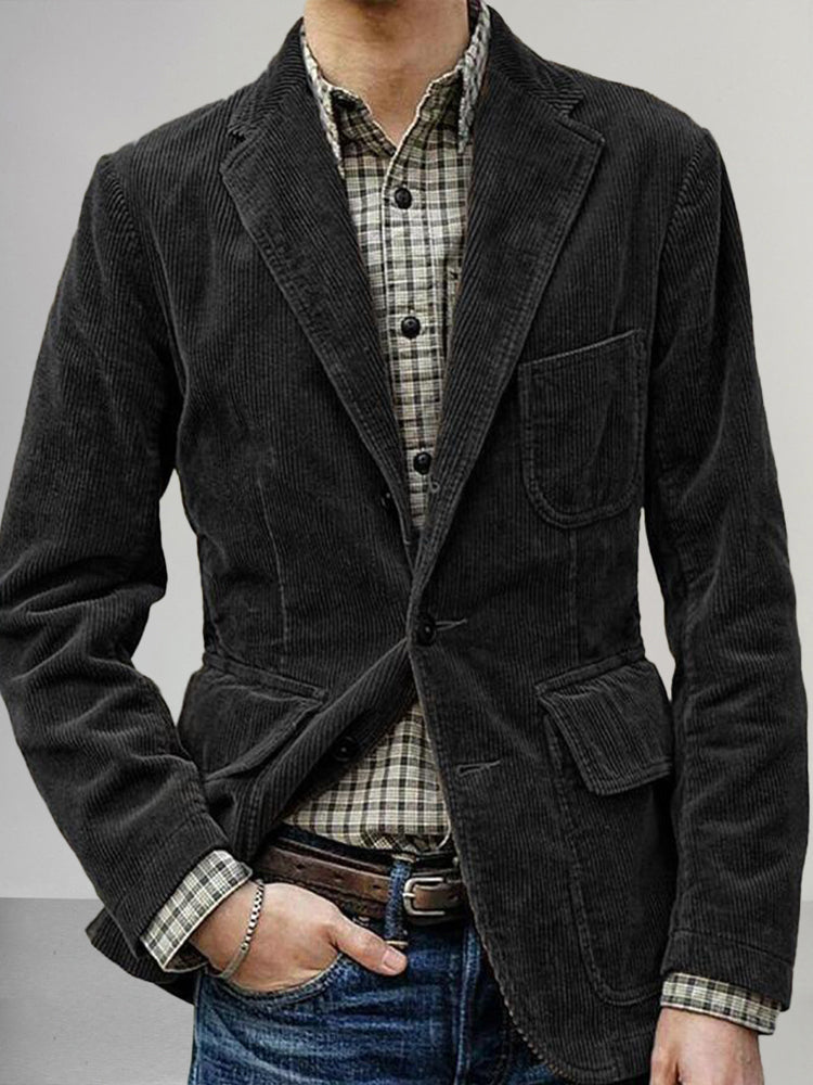 Vintage Corduroy Blazer Jacket
