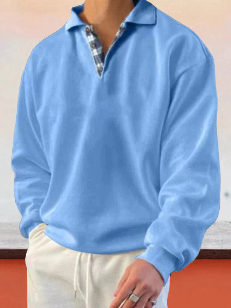 Coofandy Long-sleeved Sweatshirts Fashion Hoodies & Sweatshirts coofandy Blue M 