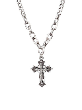 Stylish Crucifix Pendant with Chain
