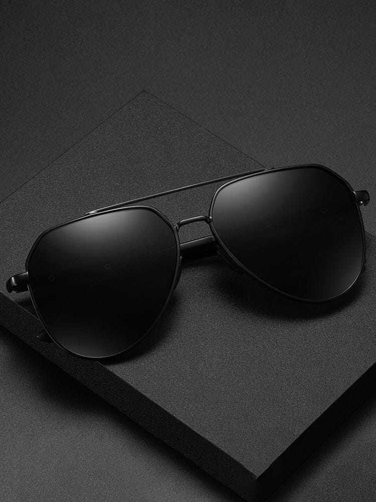 Fashion Round Cross Bar Sunglasses Accessories coofandy PAT1 F 