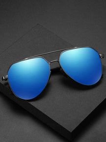 Fashion Round Cross Bar Sunglasses Accessories coofandy PAT5 F 