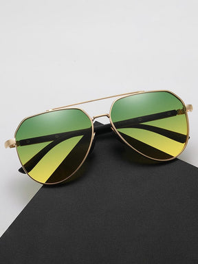 Fashion Round Cross Bar Sunglasses Accessories coofandy PAT6 F 