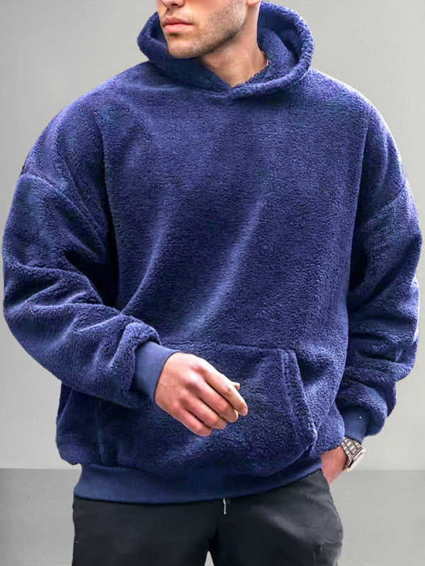 Comfy Lambswool Pullover Hoodie