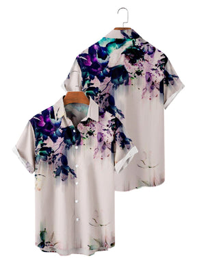 Comfy Graphic Cotton Linen Shirt