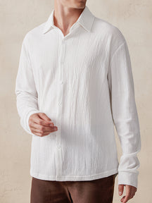 Casual Comfy Textured Shirt