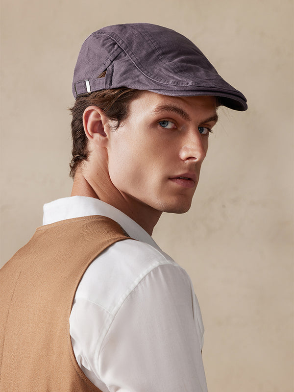 Vintage Adjustable 100% Cotton Beret Hat
