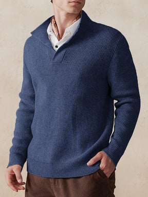 Stylish Solid Color Sweater