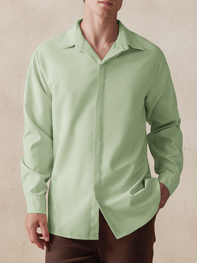Casual Versatile Cotton Linen Shirt