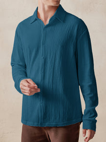 Casual Comfy Textured Shirt