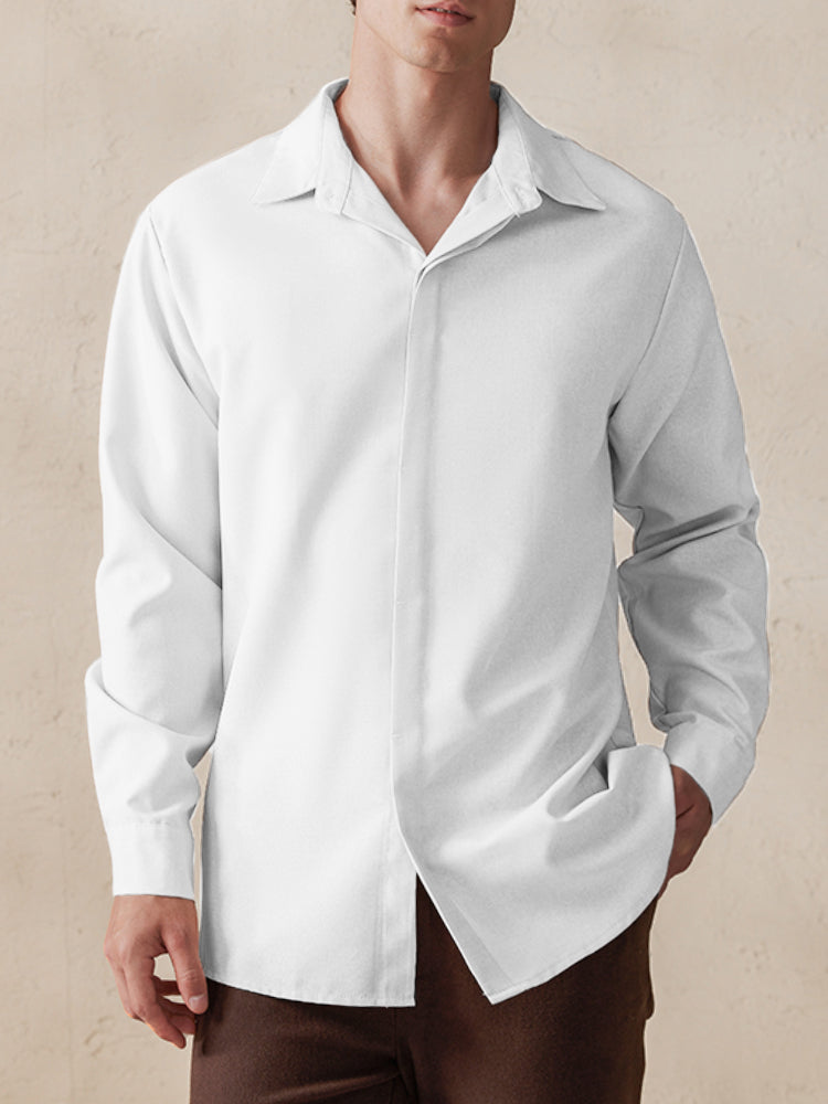 Casual Versatile Cotton Linen Shirt