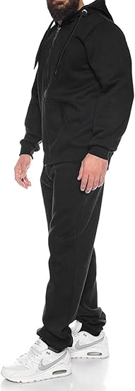 COOFANDY Sweatsuits for Men 2 Piece tracksuit Sets Full Zip Hoodie Sweatpants for Men Casual Sports Jogging Suits