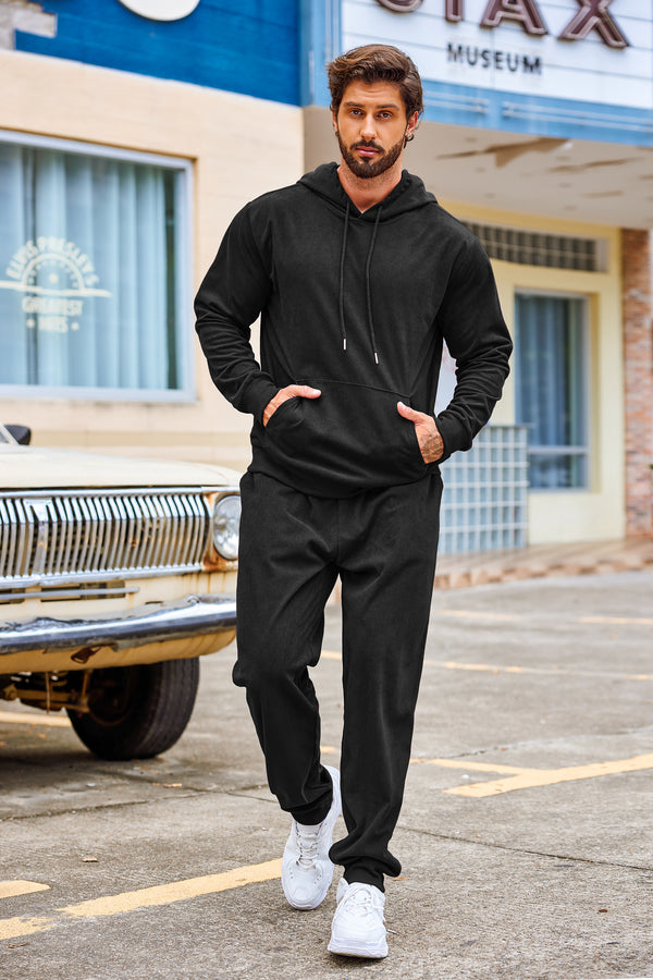 COOFANDY Men's Tracksuit 2 Piece Set Hoodie Sweatsuits Athletic Jogging Suits Casual Sports Outfits