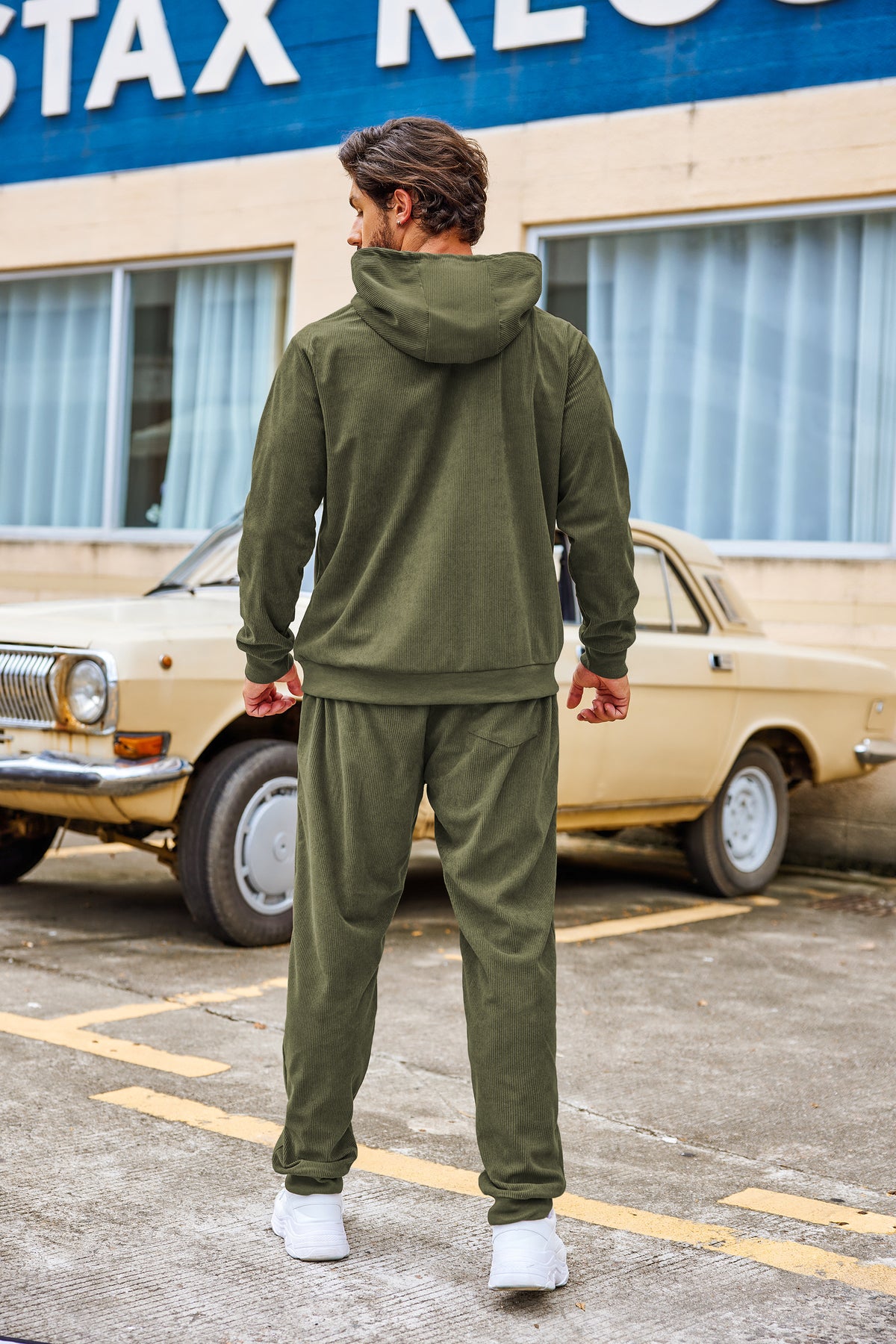 COOFANDY Men's Tracksuit 2 Piece Set Hoodie Sweatsuits Athletic Jogging Suits Casual Sports Outfits
