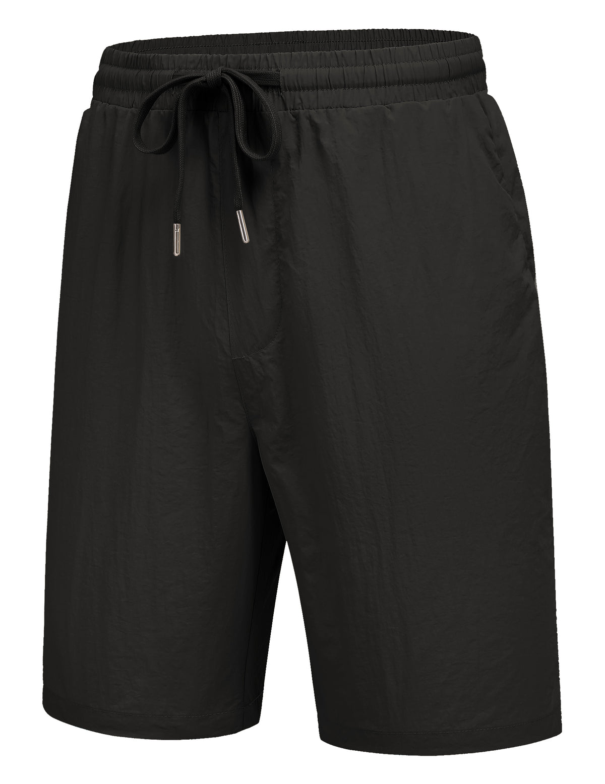 COOFANDY Men's Summer Beach Shorts Lightweight Elastic Waist Drawstring Casual Shorts with Pocket