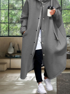 Windproof Oversized Hooded Coat