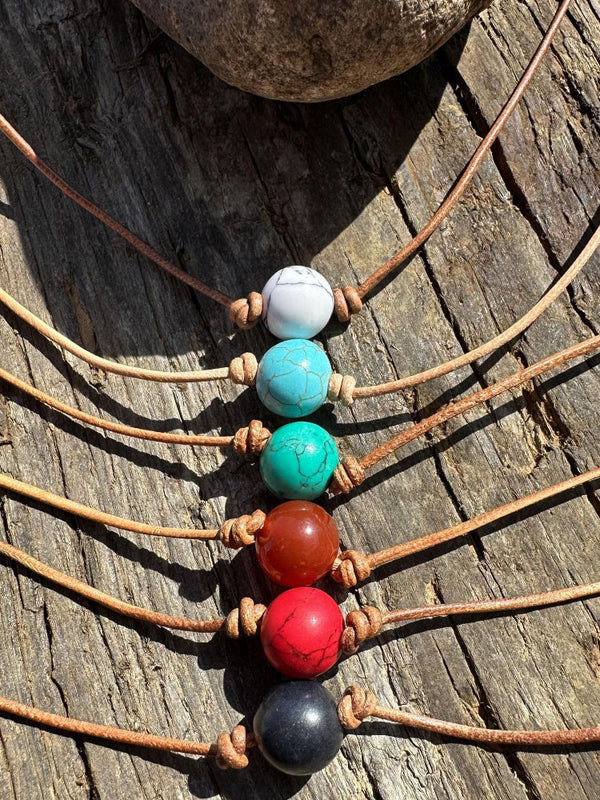 Bohemian Natural Stone Necklace