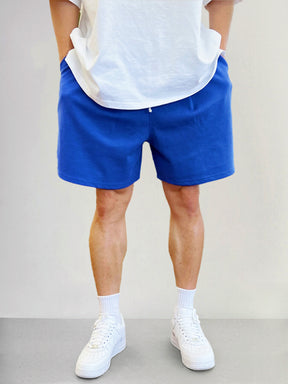 Casual Cotton Solid Color Shorts