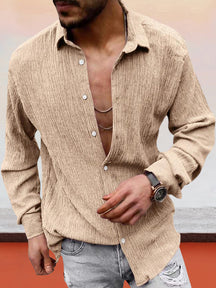 Classic Fit Textured Shirt