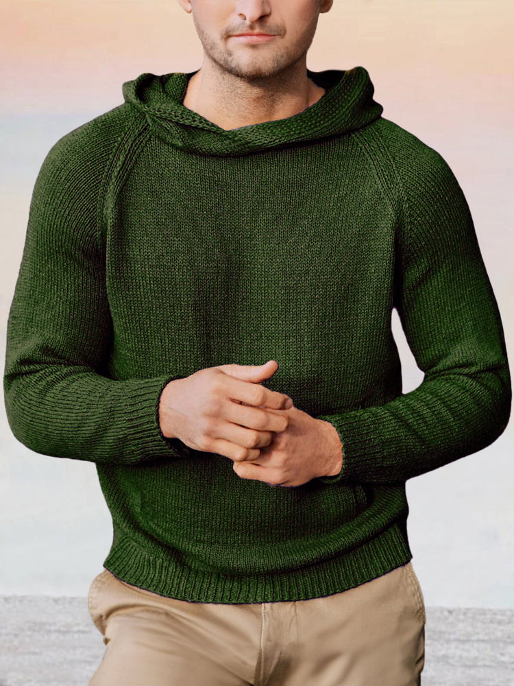 Casual Soft Hooded Sweater