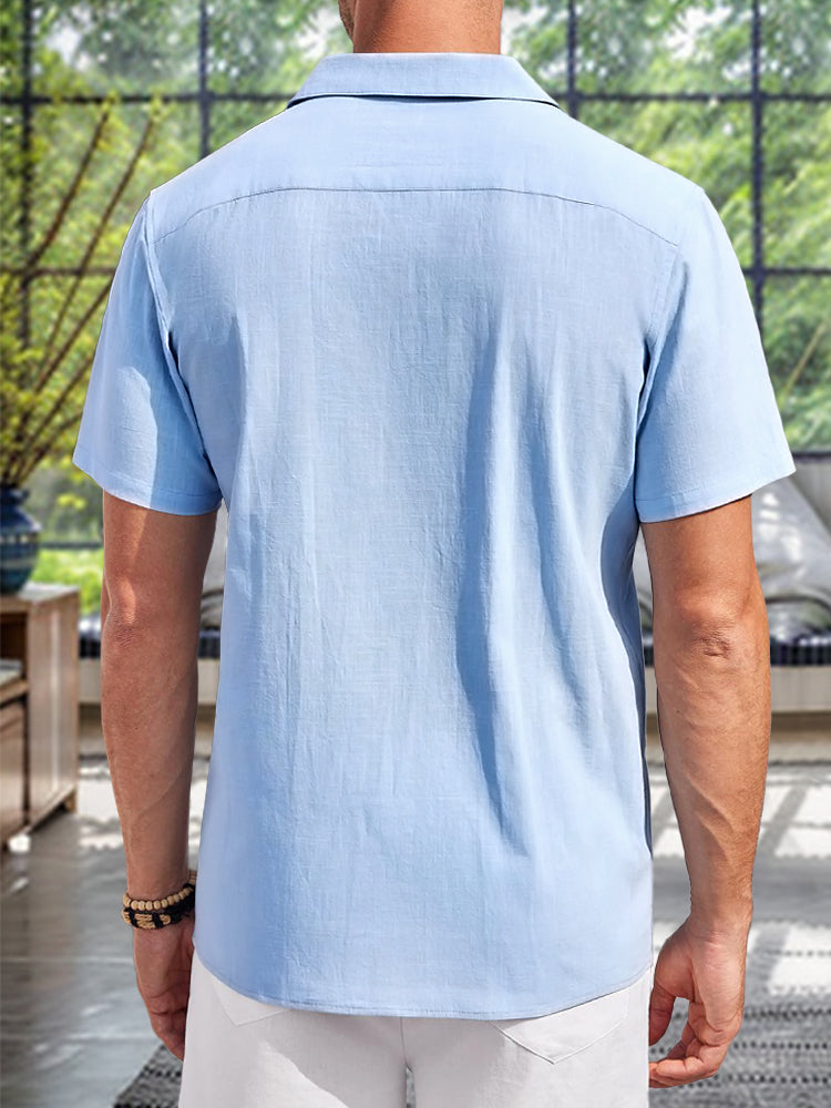 Simple Breathable Beach Shirt