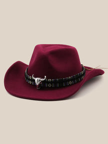 Classic 100% Wool Cowboy Hat