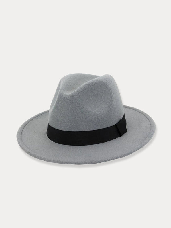 Vintage Fedora Hat with Band