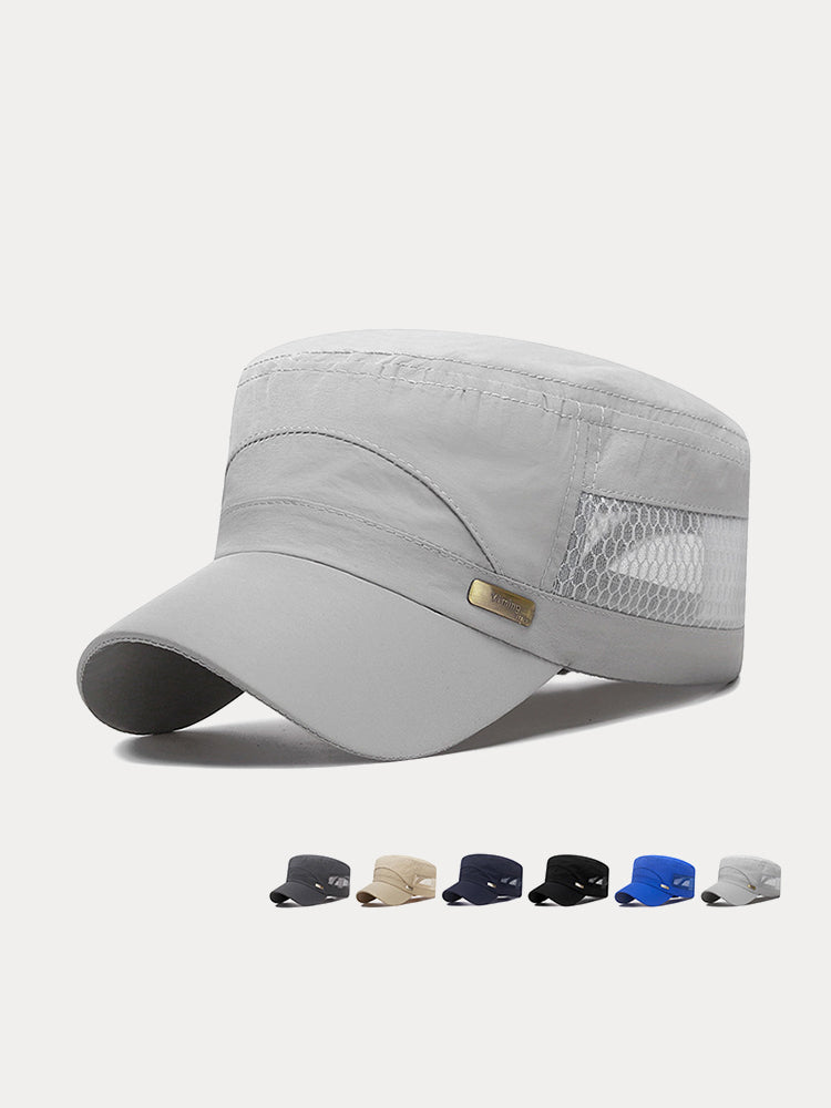 Breathable Mesh Flat Top Cap