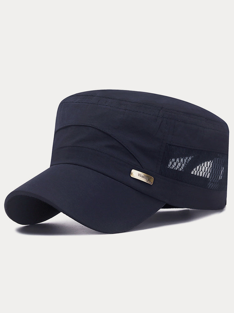 Breathable Mesh Flat Top Cap