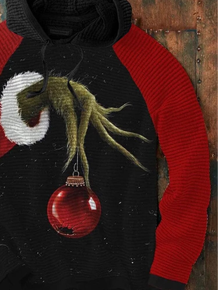 Christmas Cartoon Pattern Pullover Hoodie Hoodies coofandystore 