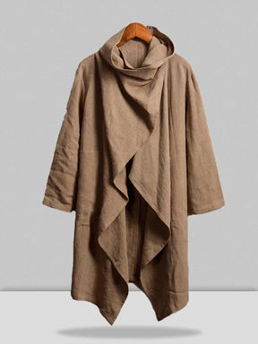 cotton linen style cape Coat coofandystore 