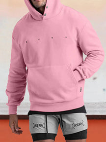 Pullover Cotton Style Hoodie coofandystore Pink M 
