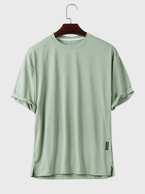 Round Neck Breathable T-Shirt coofandystore Green M 