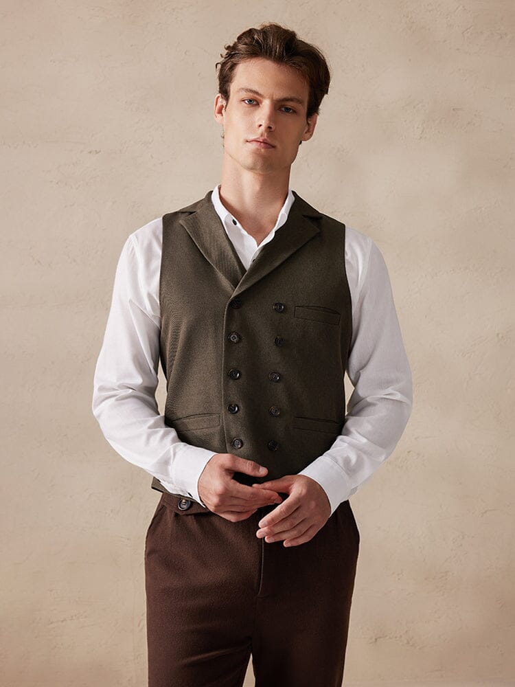 Vintage Double-Breasted Vest