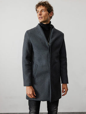 Windproof Stand Collar Coat Coat coofandystore 