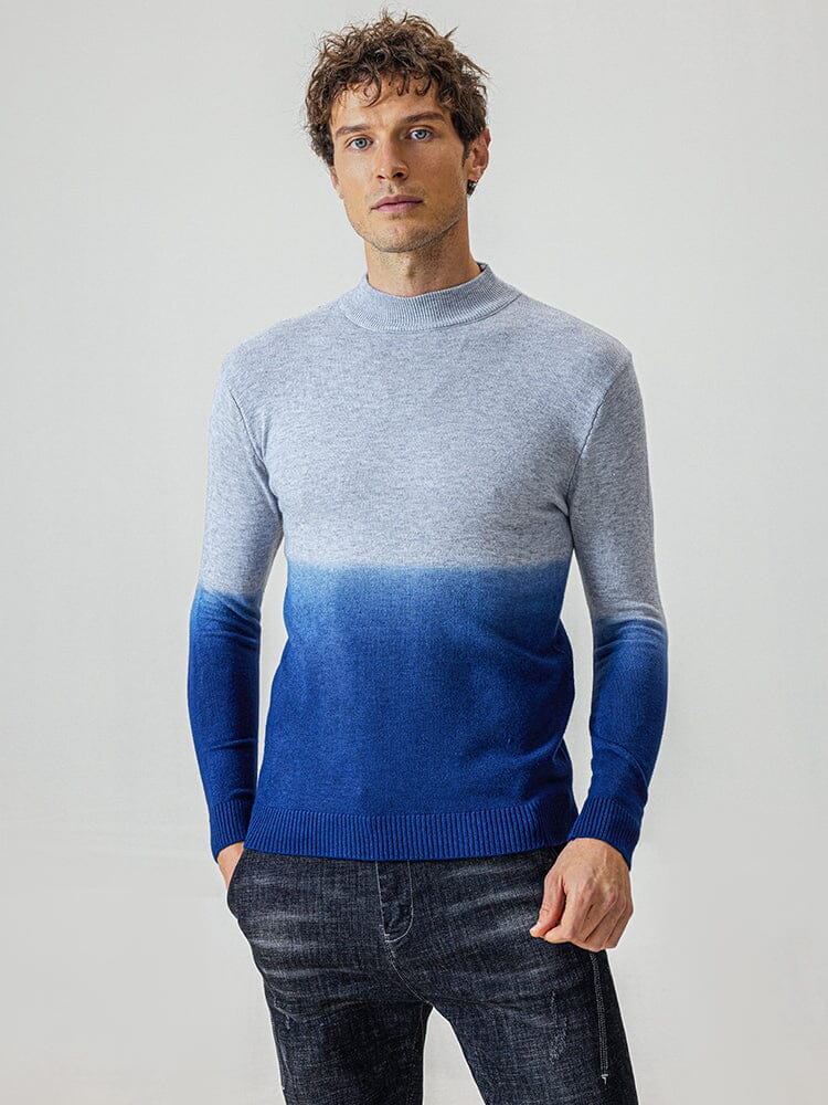 Soft Slim Fit Gradient Sweater Sweaters coofandystore 