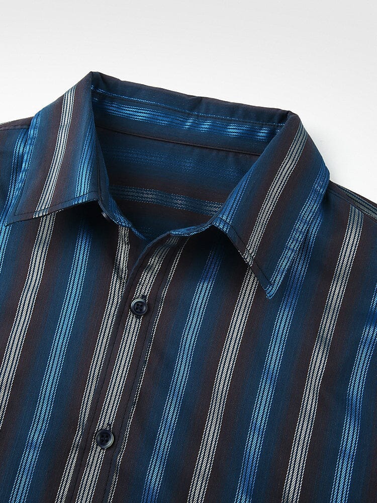 Coofandy Striped Texture Shirt coofandystore 