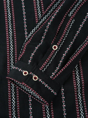 Coofandy Striped Pattern Shirt coofandystore 