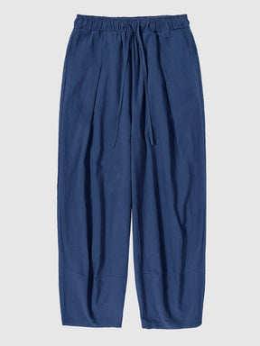 Coofandy casual bloomers linen pants coofandystore Navy Blue M 