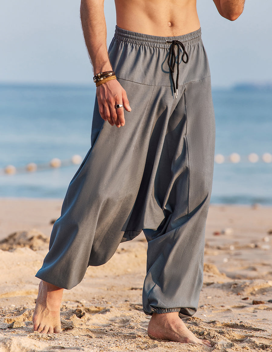Coofandy Casual Linen Loose-fit Trousers