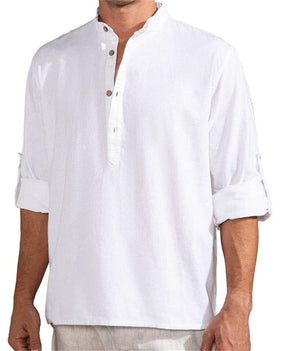 Coofandy Cotton Style Shirt With Botton coofandy White S 