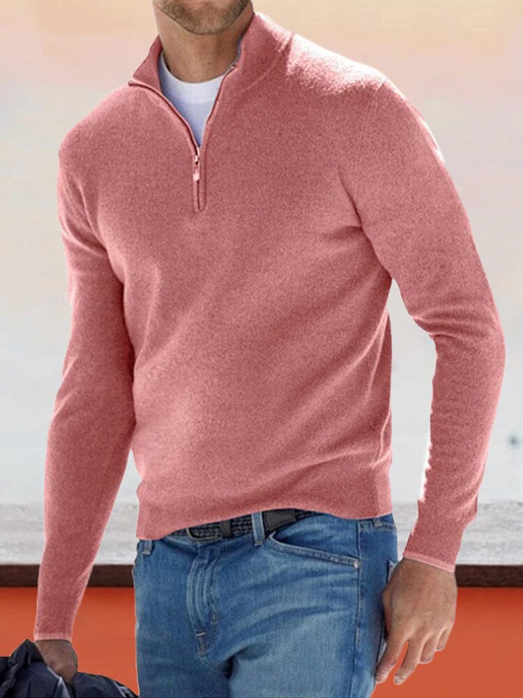 Long sleeved knit shirt coofandystore Pink S 