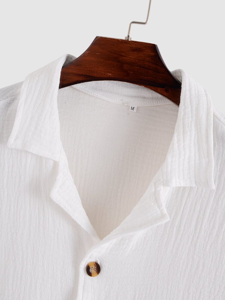 Solid Color Long Sleeve Shirt Shirts coofandy 