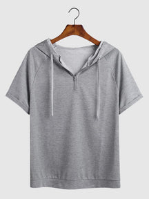 Coofandy Casual T-shirt Hoodie coofandy Grey S 