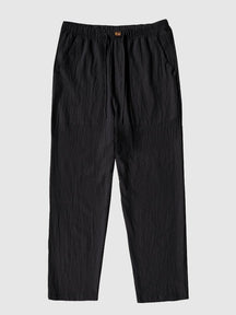 Linen Style Yoga Pants With Pockets Pants coofandystore Black S 